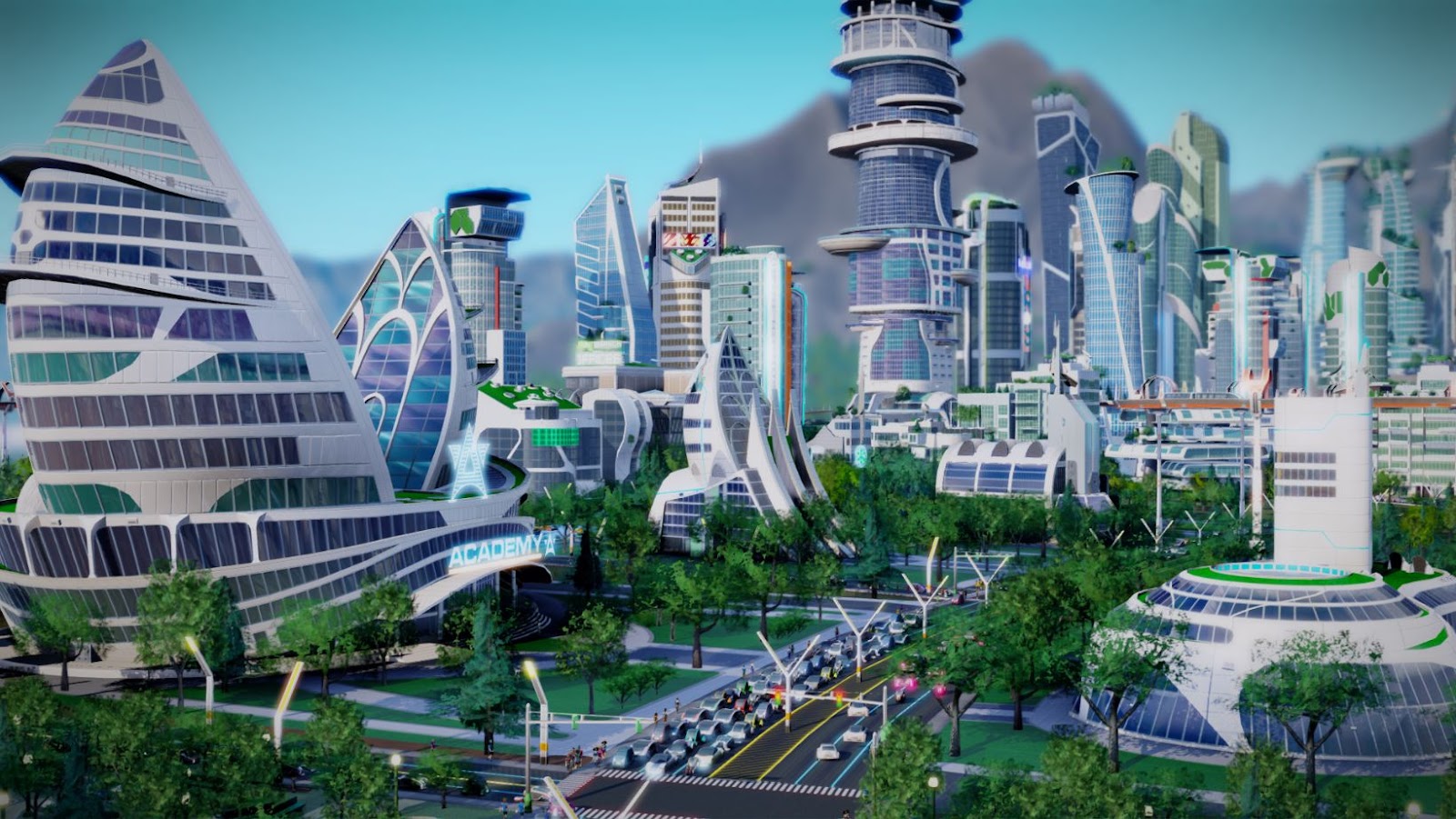 SuperCity and games like SimCity